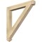 Ekena Millwork Traditional Arts & Crafts Rough Sawn Bracket, Douglas Fir, 4"W x 36"D x 36"H BKT04X36X36TRA03RDF - alternate 1